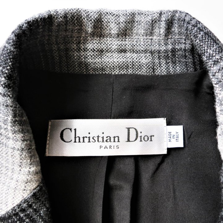 Dior, оригинал, стильный двубортный пиджак