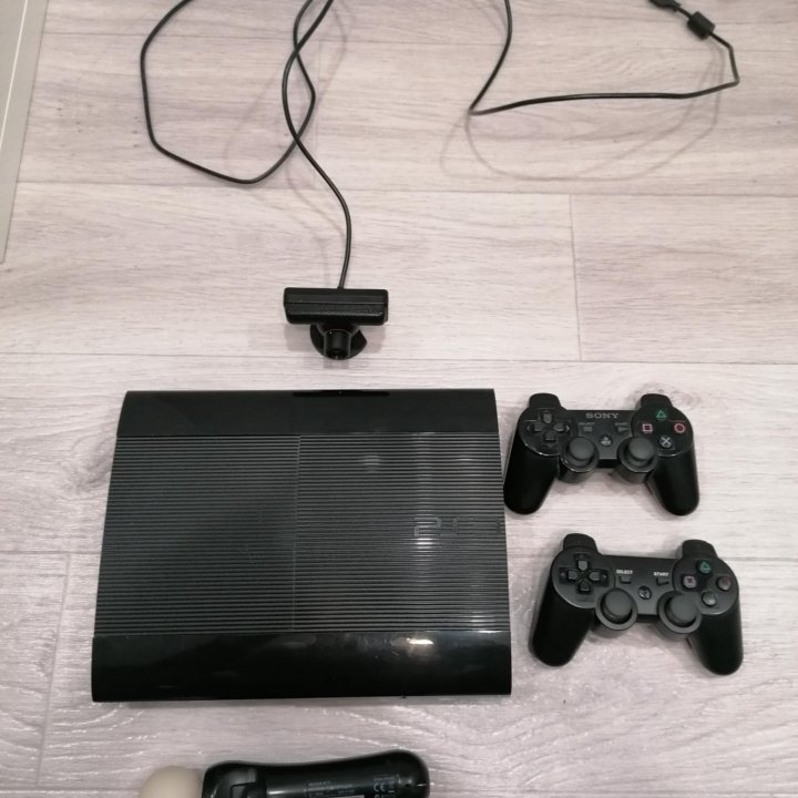 Продаю PlayStation 3 + аксессуары и диски