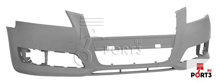 Бампер передний новый на Audi A3 с 08г