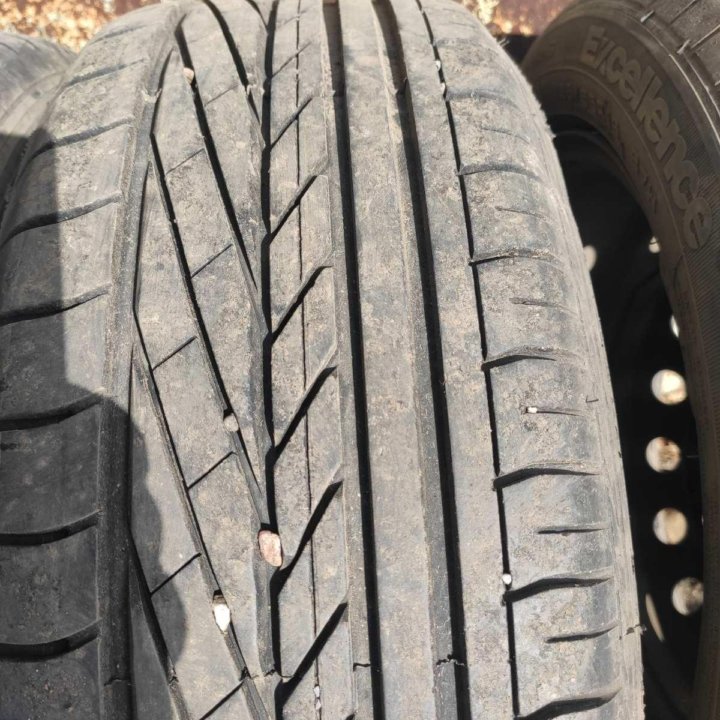 Goodyear 195/55/16 на штамповках R16/5/114