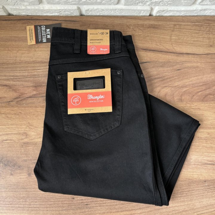 Мужские джинсы Wrangler Texas black