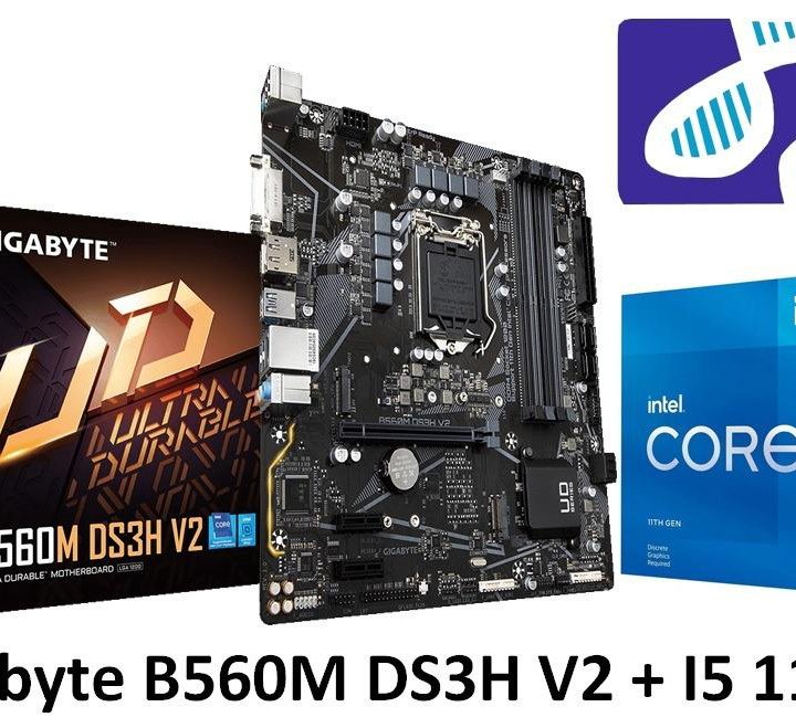 Intel® Core™ i5 11400 BOX/Gigabyte B560M DS3H V2