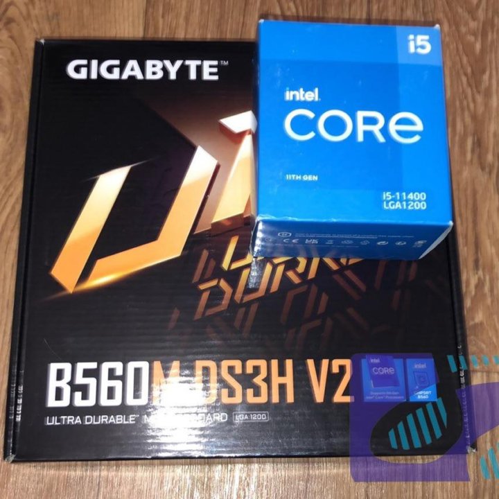 Intel® Core™ i5 11400 BOX/Gigabyte B560M DS3H V2