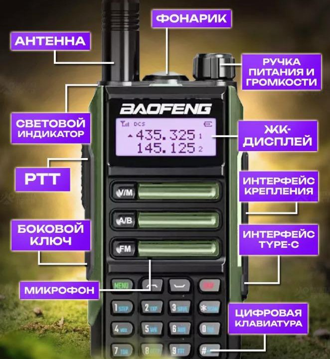  Рация BAOFENG UV-16 PRO