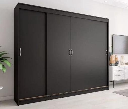 Шкаф Миллениум -4 черный