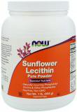 NOW Sunflower Lecithin Powder (Лецитин Подсолнечника Порошок) 454 грамма