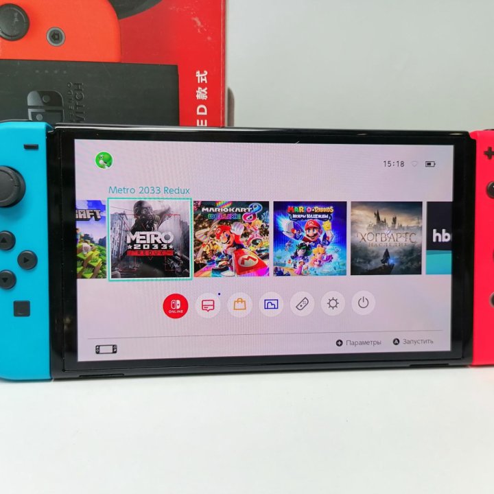 Nintendo Switch Oled 192gb Новая+999игр