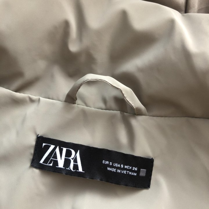 Пуховик Zara на весну