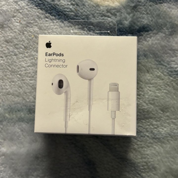 Наушники apple earpods lightning connector