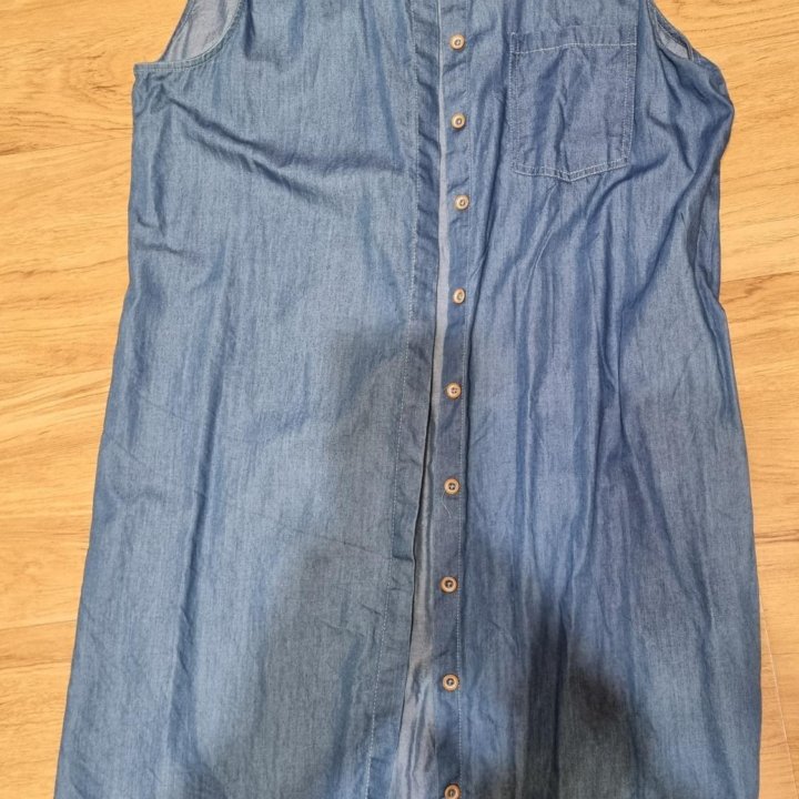 Джинсовый сарафан