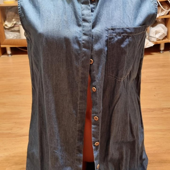 Джинсовый сарафан