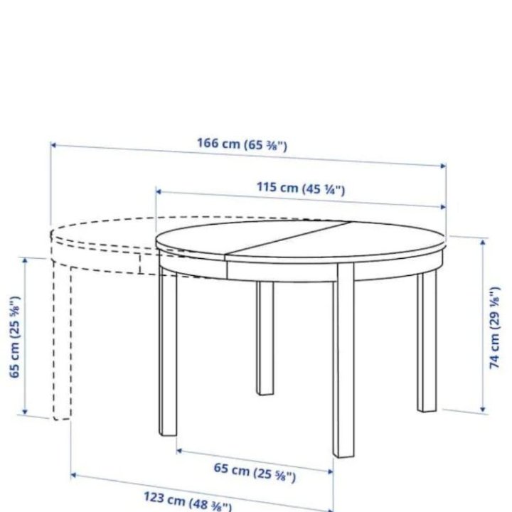 Стол Бьюрста IKEA б/у.