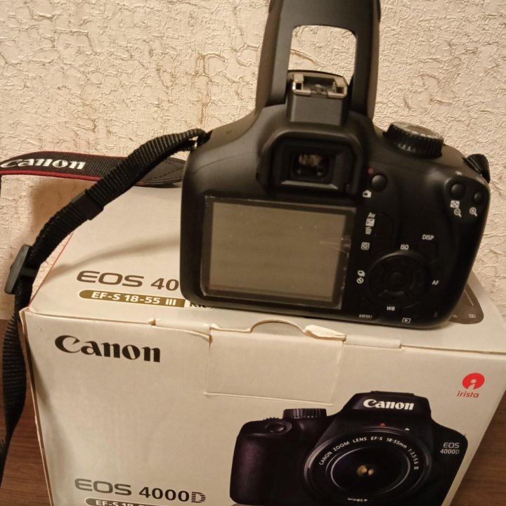 Зеркальный фотоаппарат canon eos 4000d