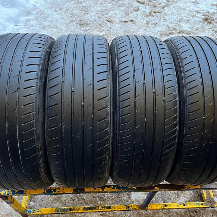 Лето Nexen 195/55 R16 Диски Cruze Aveo 5x105