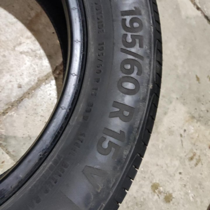 CONTINENTAL 195/60 R15 лето 1шт.