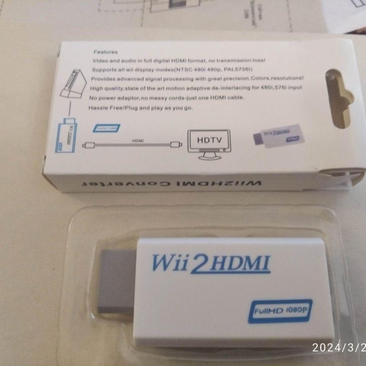 Переходник Wii2HDMI