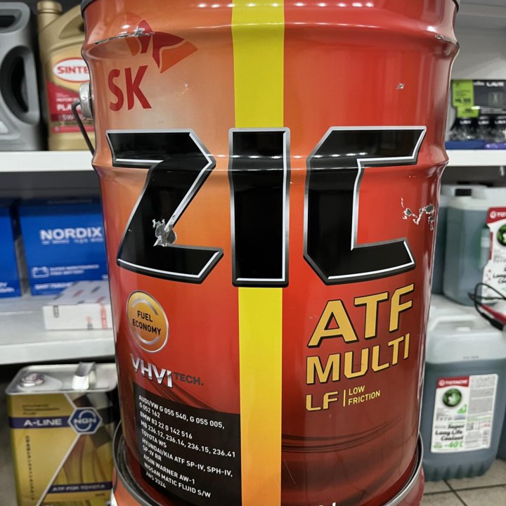 ZIC ATF MULTI LF 1л РОЗЛИВ синтетика Ю. Корея