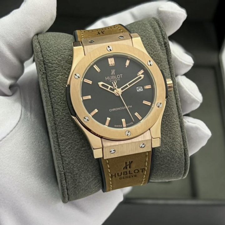 Мужские часы HUBLOT с японским механизмом