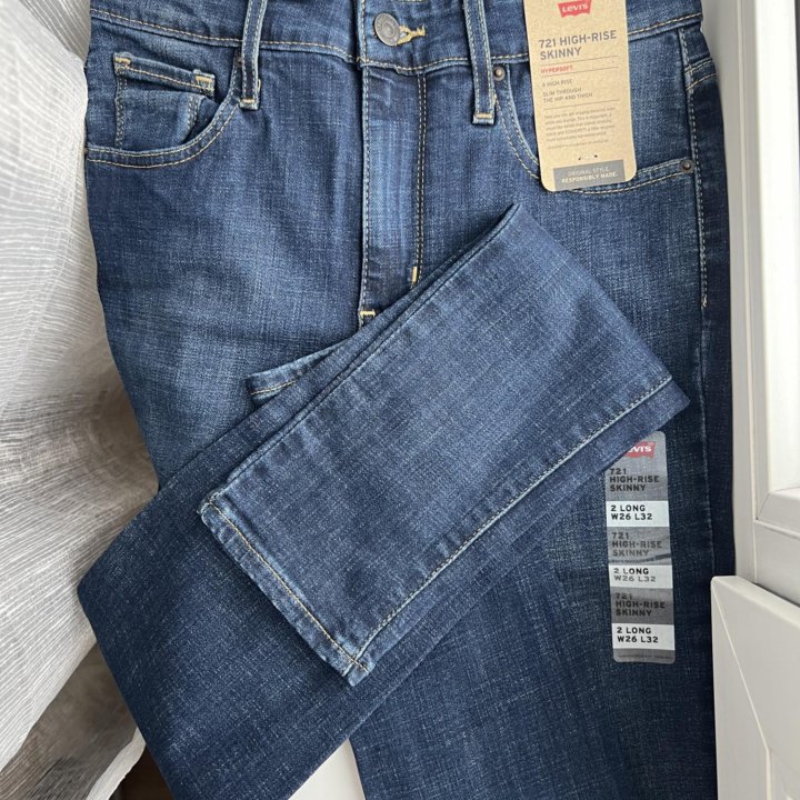 ✨Джинсы Levis 720, 721 W26 L32