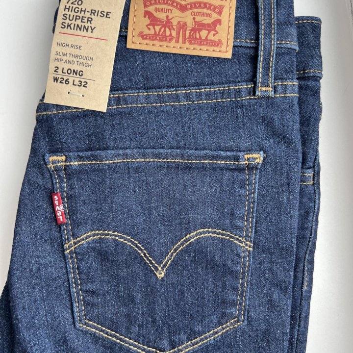 ✨Джинсы Levis 720, 721 W26 L32