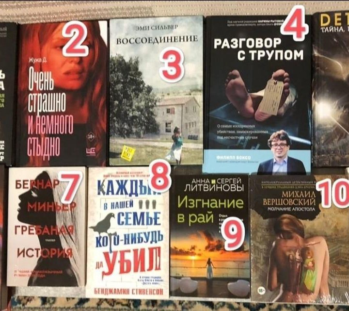 ✅ Книги разные