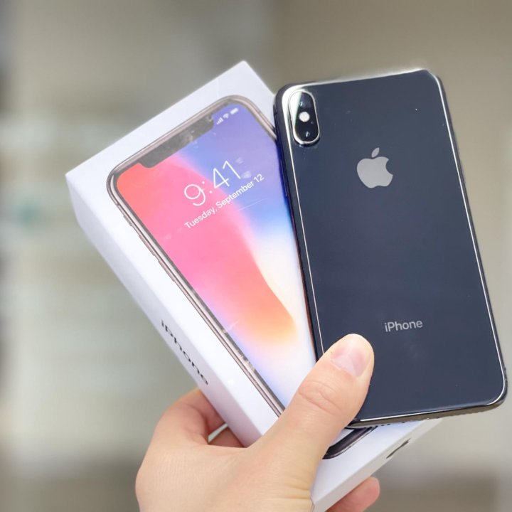 iPhone X 256gb рассрочка