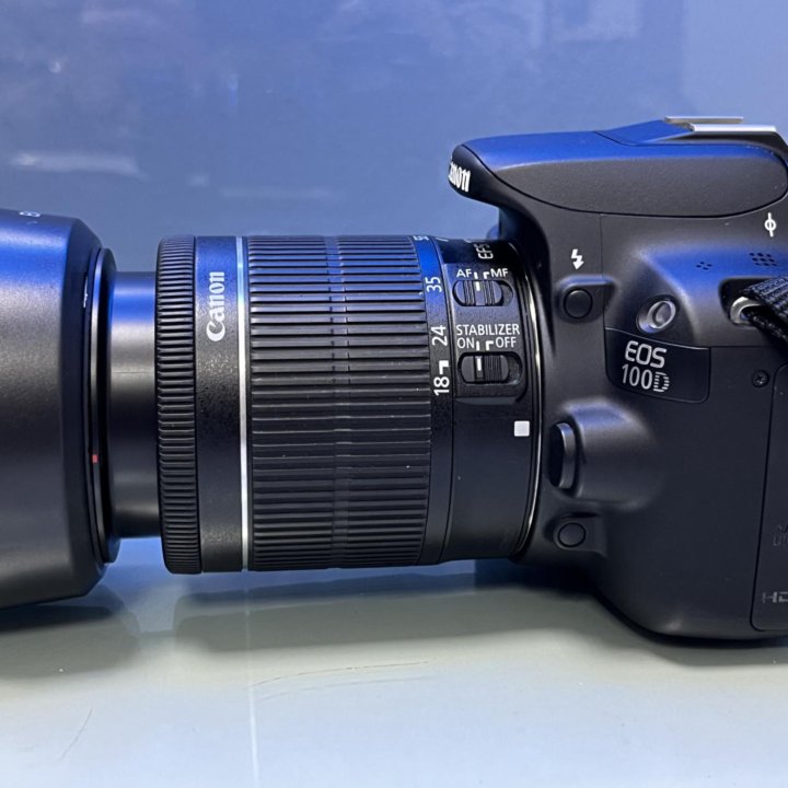 Зеркальный фотоаппарат Canon 100D Kit 18-55mm STM