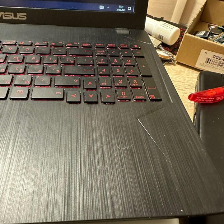 ASUS ROG FX553, GTX1050, 16gb ОЗУ , Core i5 7300Hq