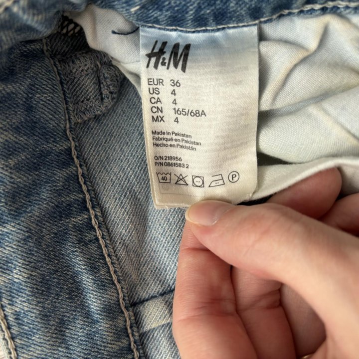 Джинсы кюлоты H&M