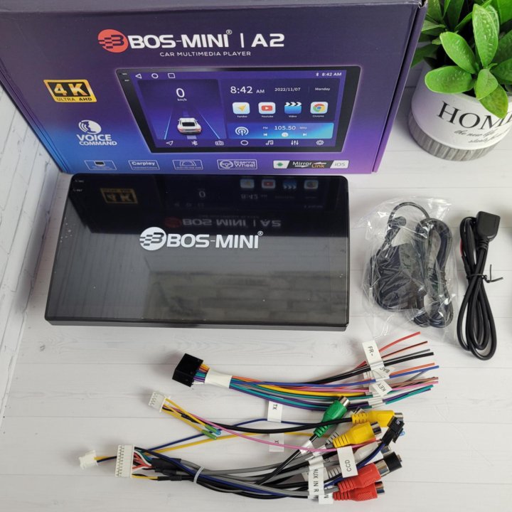 Мощная Android магнитола Bos - Mini A2 9