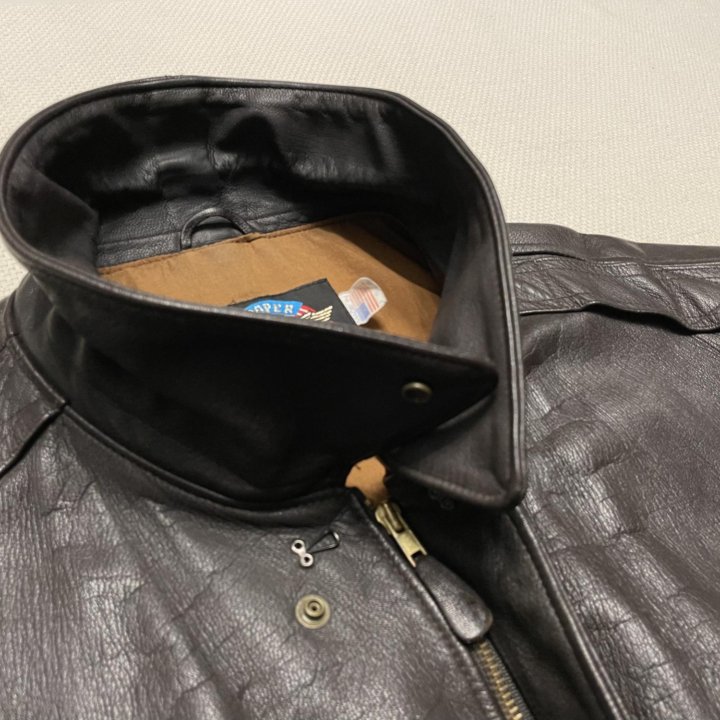 Cooper A-2 Type Leather Flight Jacket