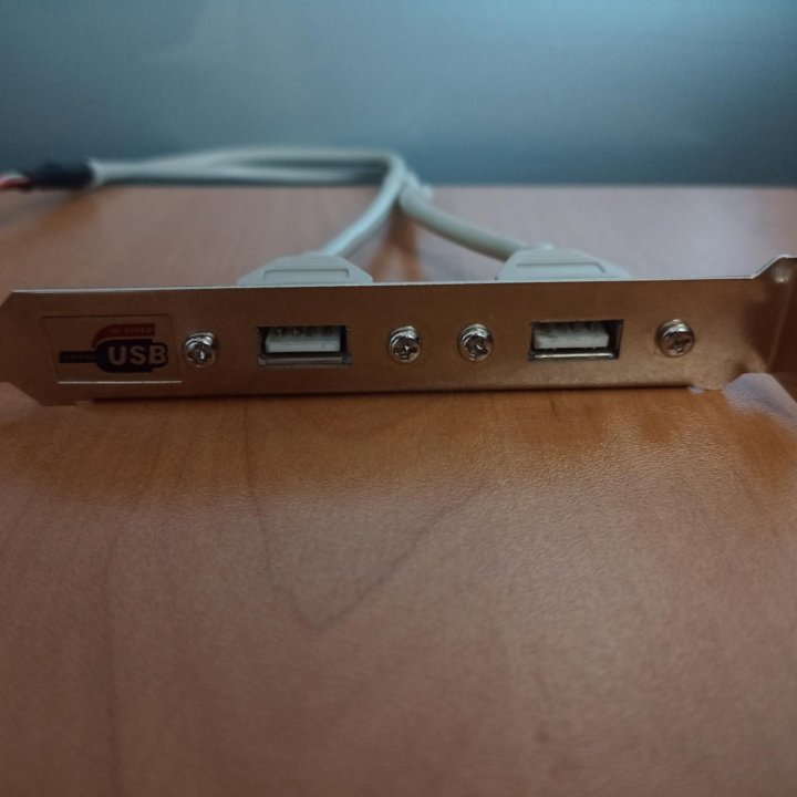 Планка двухпортовая Usb 2.0