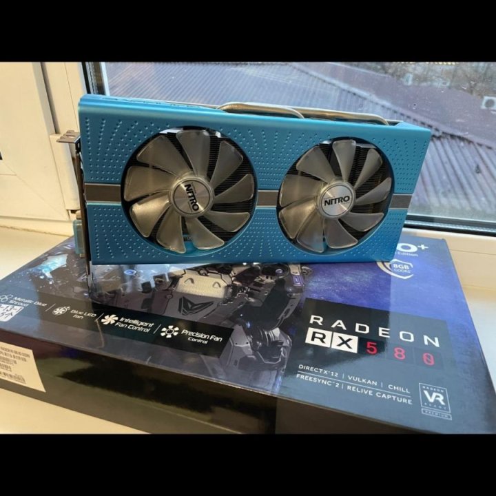 Rx580 Nitro♦️8гб Игровая!