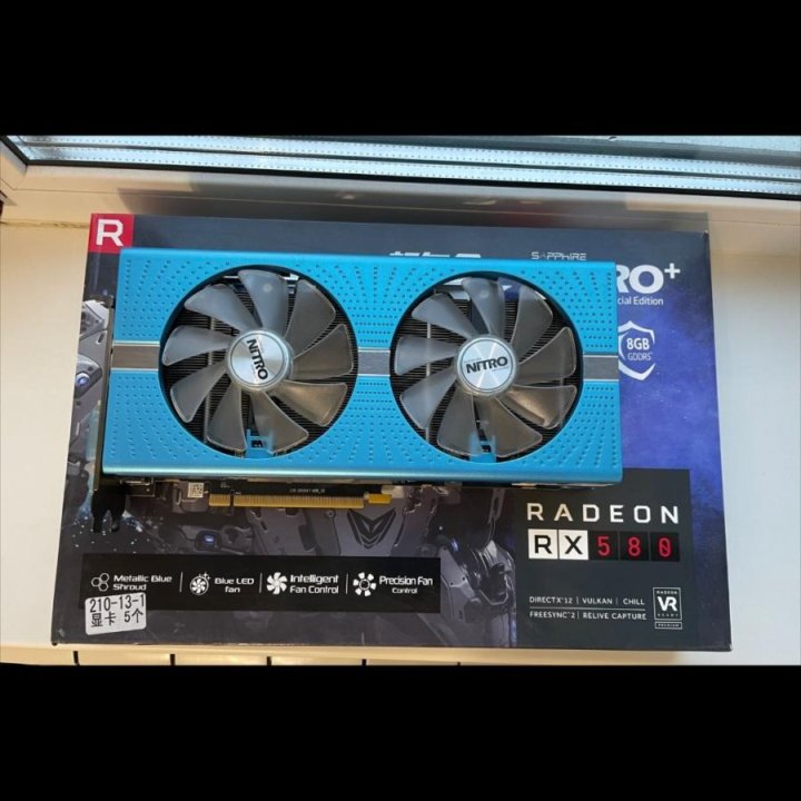 Rx580 Nitro♦️8гб Игровая!