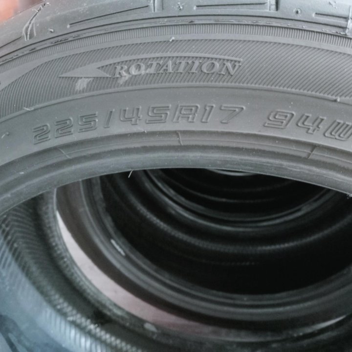 Летние шины DUNLOP DIREZZA DZ102 225/45/r17