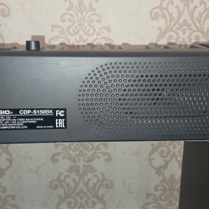 Цифровое пианино Casio CDP S150BK (88 клавиш)