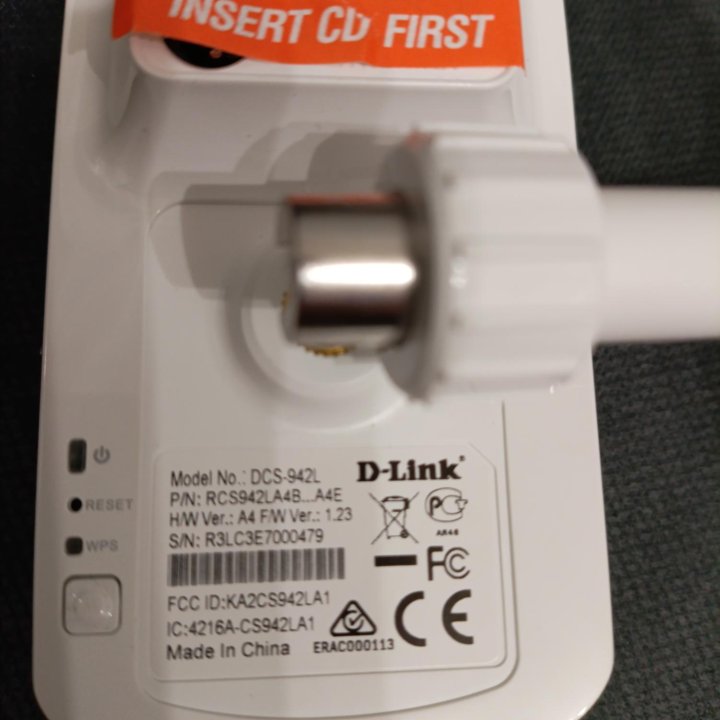 IP-камера D-Link DCS-942L 1x10/100Base-TX + 802.11