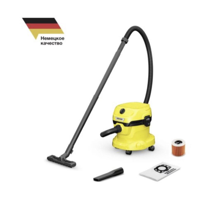 Строительный пылесос Karcher WD 2 PLUS V-12/6/18/C