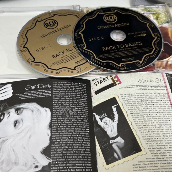 CD диск Christina Aguilera