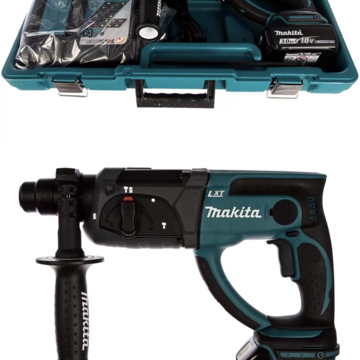 Аккумуляторный перфоратор Makita LXT DHR202RF