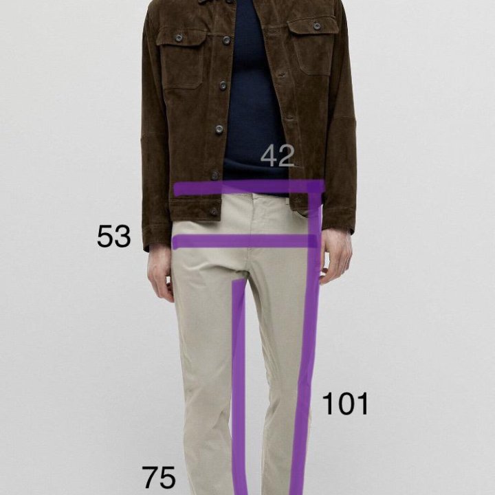 Новые летние брюки Massimo dutti, 42 eur