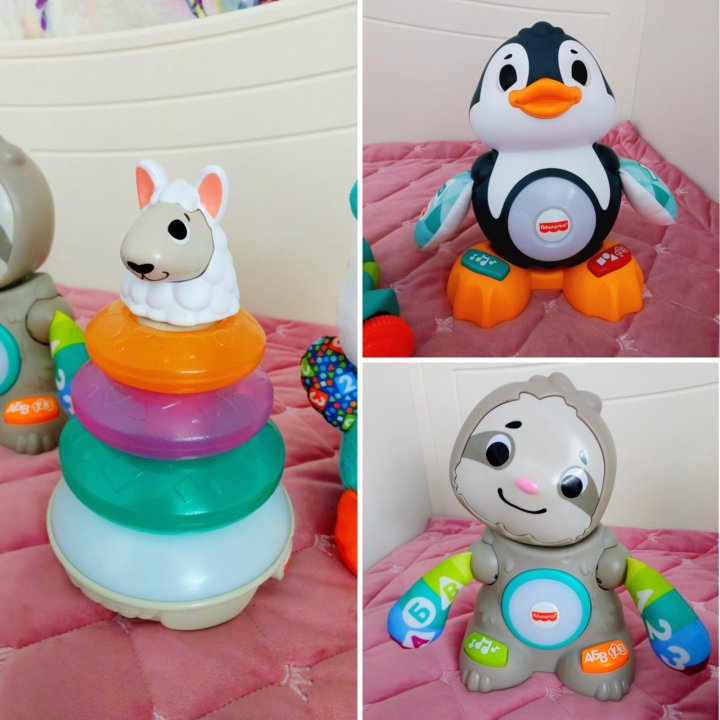 LINKIMALS от Fisher-Price. Полная коллекция 9 штук