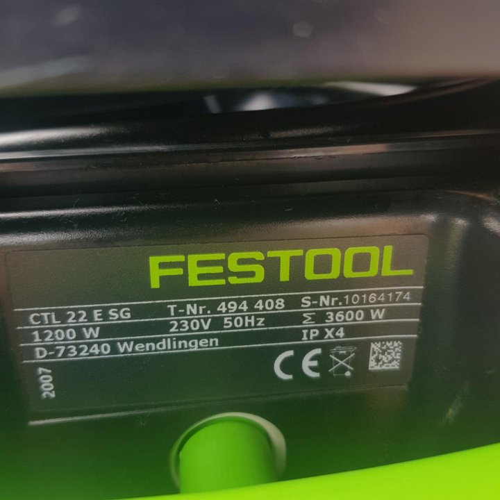 Пылесос строительный Festool