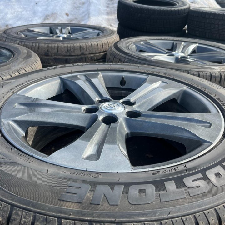 Лето Roadstone 245/55 R15 Диски для Toyota 5x114.3