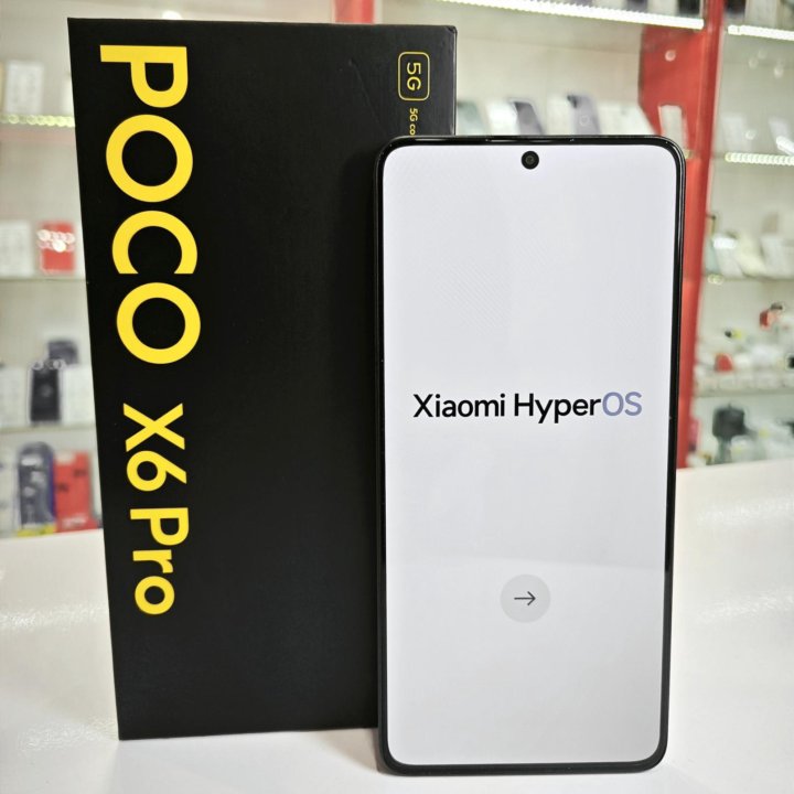 Xiaomi Poco X6 Pro, 8/256 ГБ Новый Гарантия 1 год!