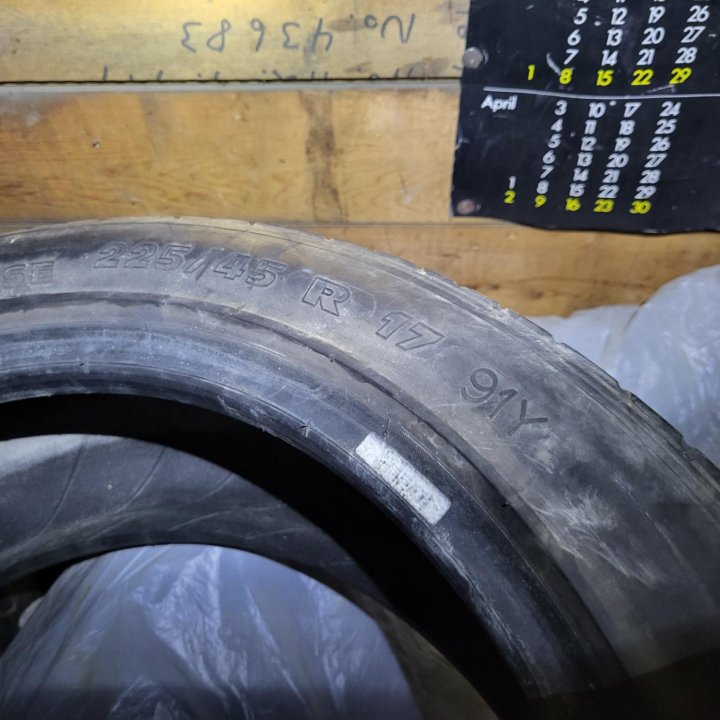 резина 225/45r17 комплект