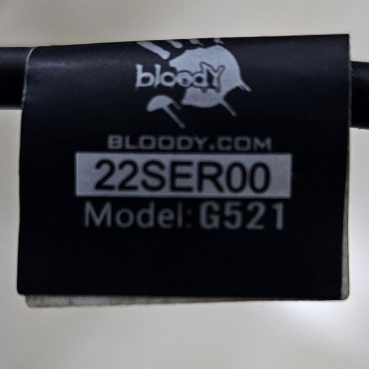 Наушники с микрофоном Bloody g521