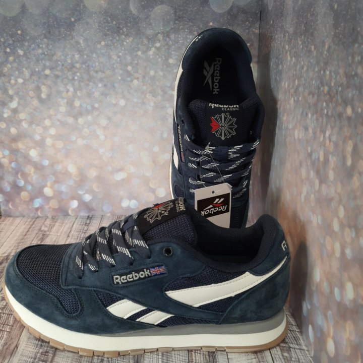 Кроссовки Reebok 41-43 артикул 2719 синий