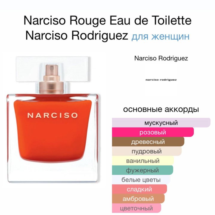 Женские духи Narciso Rodriguez Narciso Rouge 90 мл