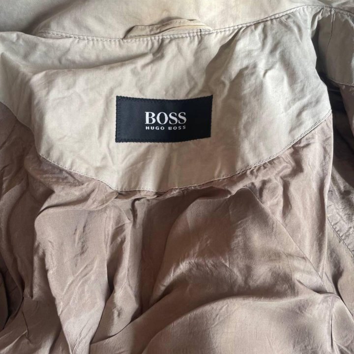 Плащ Hugo Boss длинный